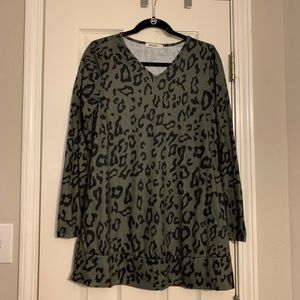 Leopard tunic